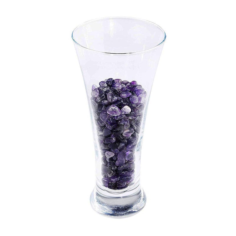 WAYBER 1 Lb/460g Natural Purple Amethyst Quartz Crystal Stones Irregular Decorative Pebble Rock Sand for Aquarium/Fish Turtle Tank/Vase Fillers/Air Plants/Succulent Plants Decor (Fill 1 Cup) - Image 5